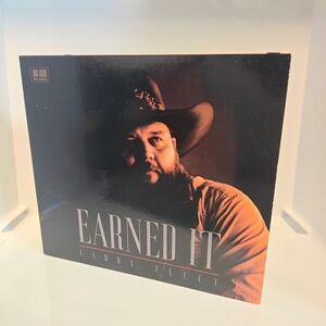 Larry Fleet "Earned It" Vinyl Album - Brown & Black Cover